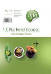 100 plus herbal Indonesia bukti ilmiah & racikan volume 11