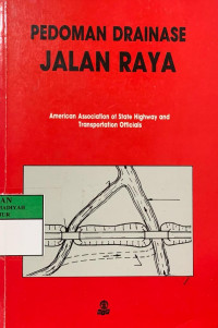 Pedoman drainase jalan raya