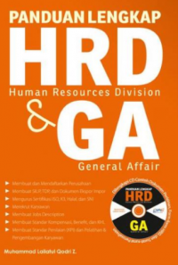 Panduan lengkap HRD human resources division & GA general affair