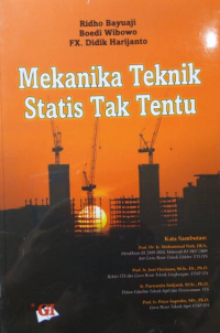 Mekanika teknik statis tak tentu