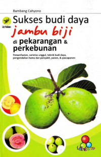 Sukses budi daya jambu biji di pekarangan dan perkebunan : pemanfaatan, varietas unggul, teknik budi daya, pengendalian hama dan penyakit, panen, & pascapanen