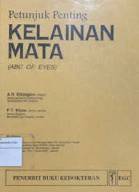 Petunjuk penting kelainan mata (abc of eyes)