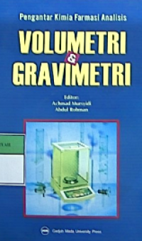 Pengantar kimia farmasi analisis volumetri dan gravimetri