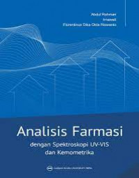 Analisis farmasi dengan spektroskopi UV-VIS dan kemometrika