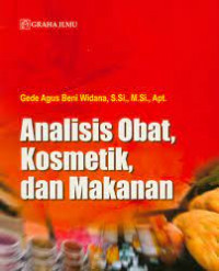 Analisis obat, kosmetik, dan makanan