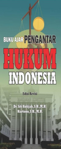 Buku ajar pengantar hukum Indonesia edisi revisi