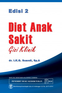 Diet anak sakit gizi klinik edisi 2