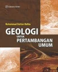 Geologi untuk pertambangan umum