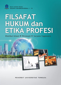 Filsafat hukum dan etika profesi