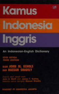 Kamus Indonesia-Inggris edisi 3