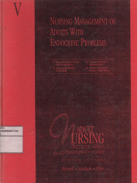 Nursing management of adults with endocrine problems Ed 2