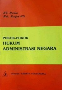 Pokok-pokok hukum administrasi negara