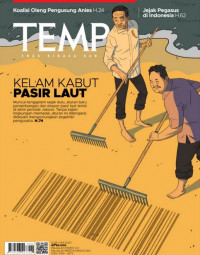 Tempo enak dibaca dan perlu: kelam kabut pasir laut