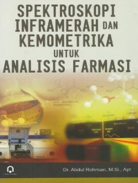 Spektroskopi inframerah dan kemometrika untuk analisis farmasi