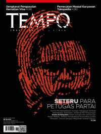 Tempo enak dibaca dan perlu: seteru para petugas partai