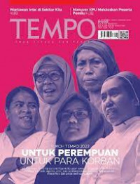 Image of Tempo enak dibaca dan perlu: tokoh tempo 2022 untuk perempuan untuk para korban