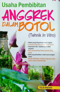 Usaha pembibitan anggrek dalam botol