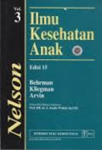 Ilmu kesehatan anak Ed 15 Vol 3