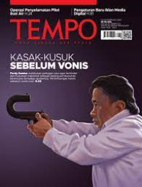 Tempo enak dibaca dan perlu: kasak-kusuk sebelum vonis