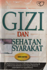 Gizi dan kesehatan masyarakat