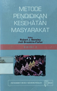 Metode pendidikan kesehatan masyarakat