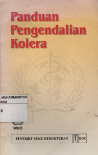 Panduan pengendalian kolera