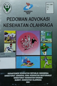 Pedoman advokasi kesehatan olahraga