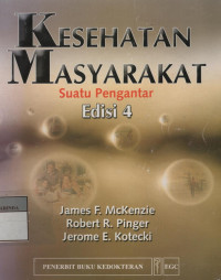 Kesehatan masyarakat : suatu pengantar Ed 4