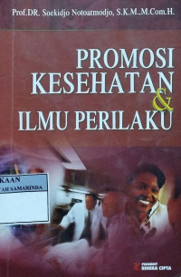 Promosi kesehatan & ilmu perilaku