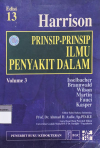 Harrison prinsip-prinsip ilmu penyakit dalam Volume 3