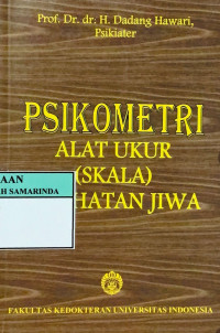 Psikometri alat ukur (skala) kesehatan jiwa