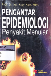 Pengantar epidemiologi penyakit menular