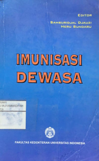 Imunisasi dewasa