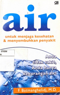 Air untuk menjaga kesehatan & menyembuhkan penyakit