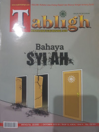 Tabligh mendakwah tauhid mengawal tajdid: bahaya syiah