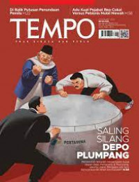 Tempo enak dibaca dan perlu: saling silang depo plumpang